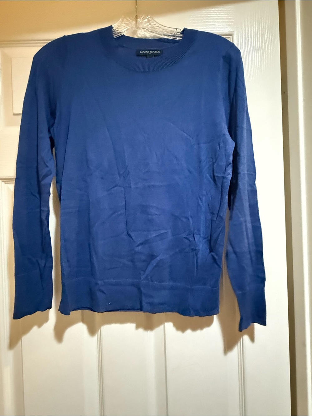 Banana Republic Women's Cobalt Crewneck Sweater